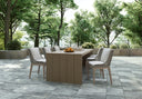 Drift Brown Palazzo Cream Dining Chair Sorrento by Matho Sun, view 8