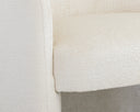 Bergen Ivory Lounge Chair Mircea by Matho Sun, view 5