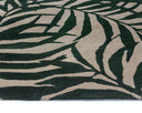Green / Beige 9' X 12' Rug Palma Hand-Woven by Matho Sun, view 3
