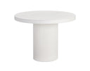 White 40" Bistro Table Nicolette by Matho Sun
