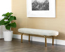 Nono Cream Bench Gwen by Matho Sun, view 3