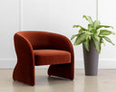 Meg Rust Lounge Chair Rosalia by Matho Sun, view 5