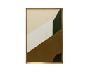 40" X 60" Bronze Frame Abstract Road Trip Iii by Matho Sun
