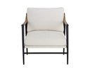 Heather Ivory Tweed Armchair Meadow by Matho Sun, view 2