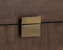 Antique Brass Dark Mango Nightstand Jade by Matho Sun, view 5
