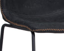 Antique Black Counter Stools set of 2 Cal by Matho Sun, view 4
