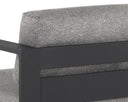 Charcoal Lanikai Salt And Pepper Armchair Tavira by Matho Sun, view 7
