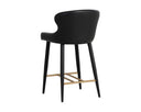 Bravo Black Counter Stool Evora by Matho Sun, view 4