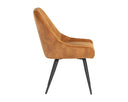 Nono Tapenade Gold Dining Chair Chardon by Matho Sun, view 2