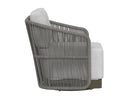 Warm Grey Gracebay Light Grey Armchair Allariz Swivel by Matho Sun, view 3