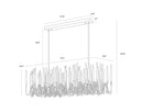 Large Chandelier Hestia by Matho Sun, view 4