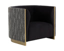Abbington Black / Hobbes Night Armchair Larron by Matho Sun