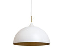 Matte White Pendant Lohn Light by Matho Sun, view 2