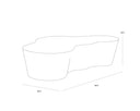 Marble Look Coffee Table Ava by Matho Sun, view 6