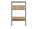 Rustic Oak Black Wall Desk Ambrose Modular by Matho Sun, view 2