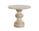 Travertine Look Dune 34" Bistro Table Raul by Matho Sun, view 2