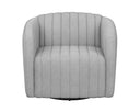 Liv Dove Lounge Chair Garrison Swivel by Matho Sun, view 2