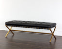 Gold Bravo Black Bench Kenji by Matho Sun, view 4