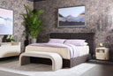High Gloss Cream End Table Paloma by Matho Sun, view 6