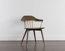 Distressed Brown Dining Armchair Demi by Matho Sun, view 5