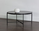 Large Smoked Glass Coffee Table Willem by Matho Sun, view 3