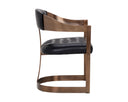 Cantina Black Dining Armchair Beaumont by Matho Sun, view 3