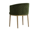 Forest Green Dining Armchair Cornella by Matho Sun, view 5