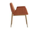 Belfast Rust Dining Armchair Lucano by Matho Sun, view 3