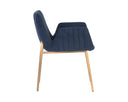 Belfast Navy Dining Armchair Lucano by Matho Sun, view 3