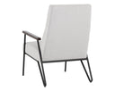 Light Grey Lounge Chair Coelho by Matho Sun, view 4