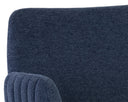 Belfast Navy Dining Armchair Lucano by Matho Sun, view 6
