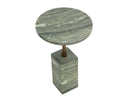 Marble Look Sage End Table Mizani by Matho Sun, view 4