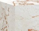 Crema Breccia Marble End Table Laros by Matho Sun, view 3