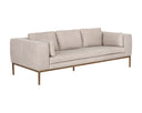 Bali Bone Leather Sofa Burr by Matho Sun