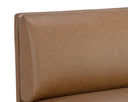 Milliken Cognac Banquette Radcliff by Matho Sun, view 5