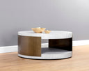 White Coffee Table Cavette by Matho Sun, view 3