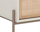 Champagne Gold Cream/Natural Nightstand Avida by Matho Sun, view 7