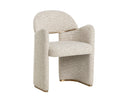 Noah Ecru Dining Armchair Snowden by Matho Sun