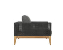 Gracebay Grey Armchair Salerno by Matho Sun, view 3