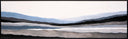 72" X 22" Black Floater Frame Landscape Mystic by Matho Sun