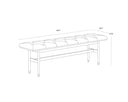 Black Bench Staten by Matho Sun, view 6