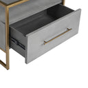 Grey Shagreen Nightstand Venice by Matho Sun, view 5