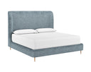King Bergen French Blue Bed Tierra by Matho Sun