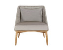 Palazzo Taupe Lounge Chair Andria by Matho Sun, view 2