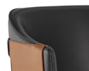 Napa Black / Napa Cognac Office Chair Carter by Matho Sun, view 7