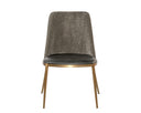 Bravo Portabella / Sparrow Grey Dining Chairs set of 2 Dover by Matho Sun, view 2
