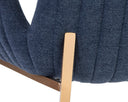 Belfast Navy Dining Armchair Lucano by Matho Sun, view 7