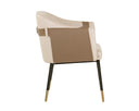 Napa Beige / Napa Tan Dining Armchair Carter by Matho Sun, view 3