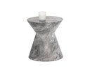 Marble Look Grey End Table Astley by Matho Sun