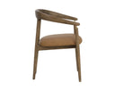 Milliken Cognac Dining Armchair Valmont by Matho Sun, view 3